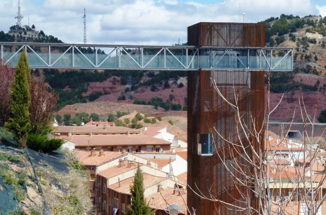 Ascensores de Teruel, sostenible