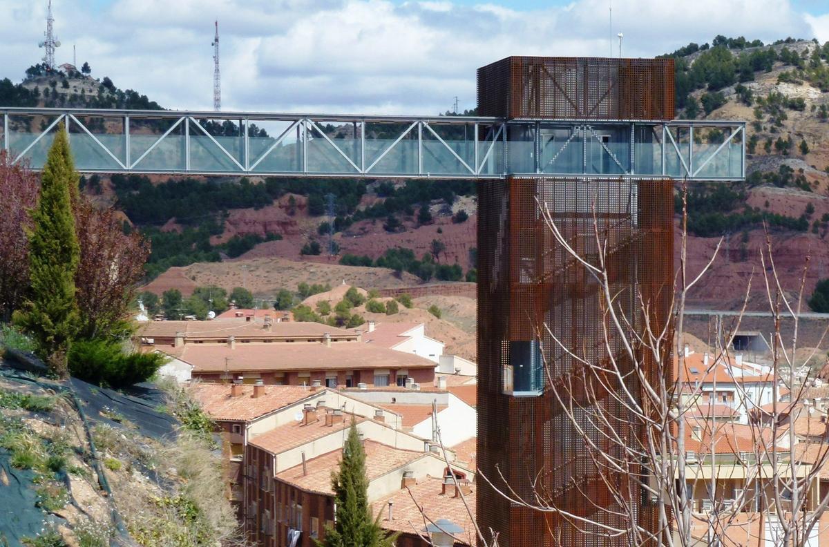 Ascensores de Teruel, sostenible