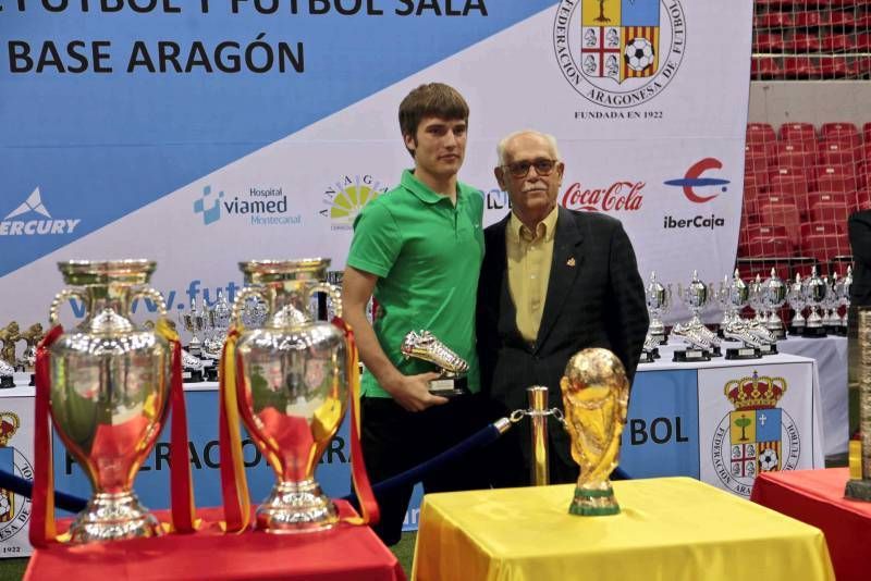 Fotogalería: Entrega de premios en la Gala del Fútbol de Aragón