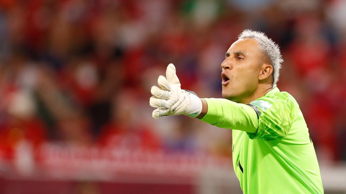 Keylor Navas, portero de Costa Rica