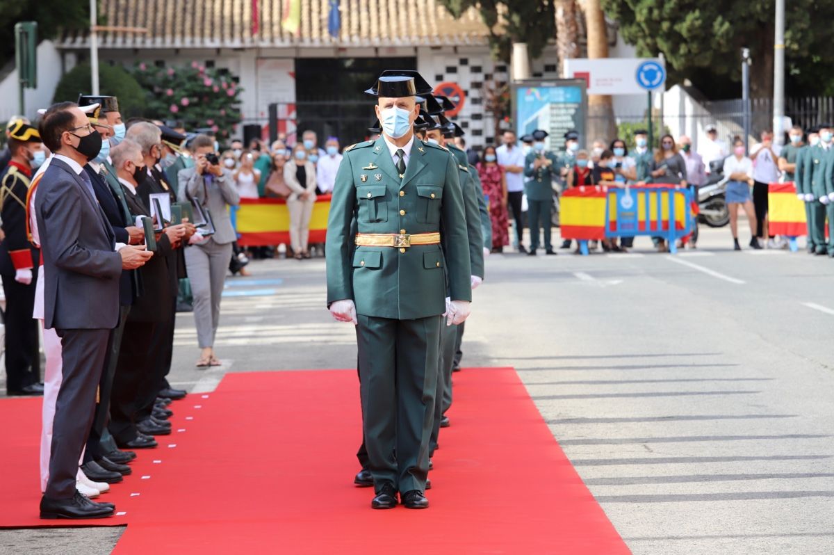 La Guardia Civil honra a su patrona en Murcia