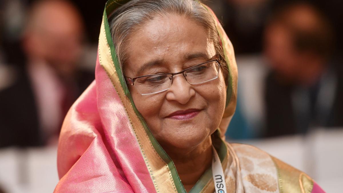 Archivo - Imagen de archivo de la ex primera ministra de Bangladesh Sheij Hasina.