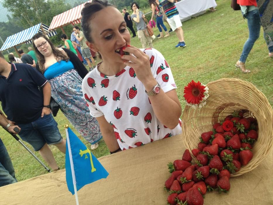 Festival de la fresa en Candamo