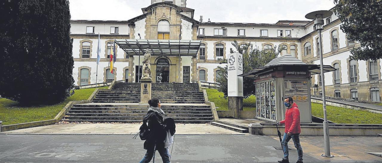 Fachada del Hospital Provincial de Pontevedra. |   // RAFA VÁZQUEZ