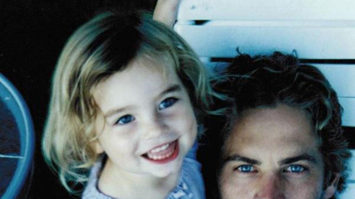 Paul Walker y su hija Meadow