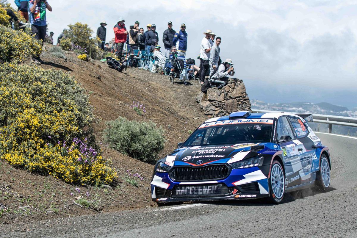 La segunda jornada del Rally Islas Canarias 2026, en imágenes
