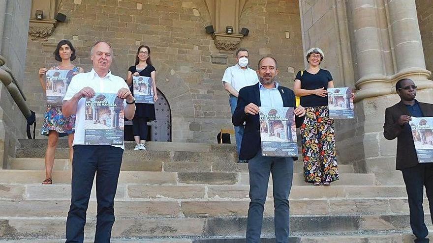 La presentació de la redotació de la basílica Santa Maria de la Seu de Manresa