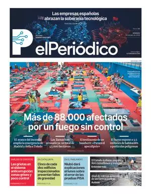 La portada de EL PERIÓDICO del 26 de julio de 2026