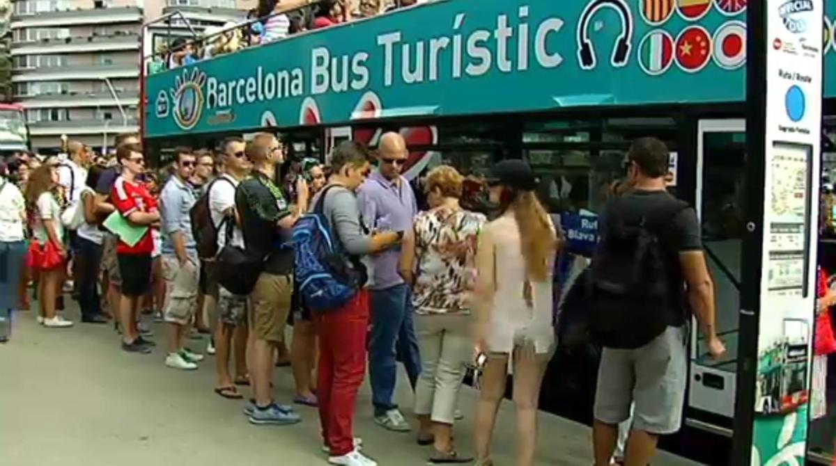 Gairebé vuit milions de turistes estrangers van visitar Espanya al juliol.