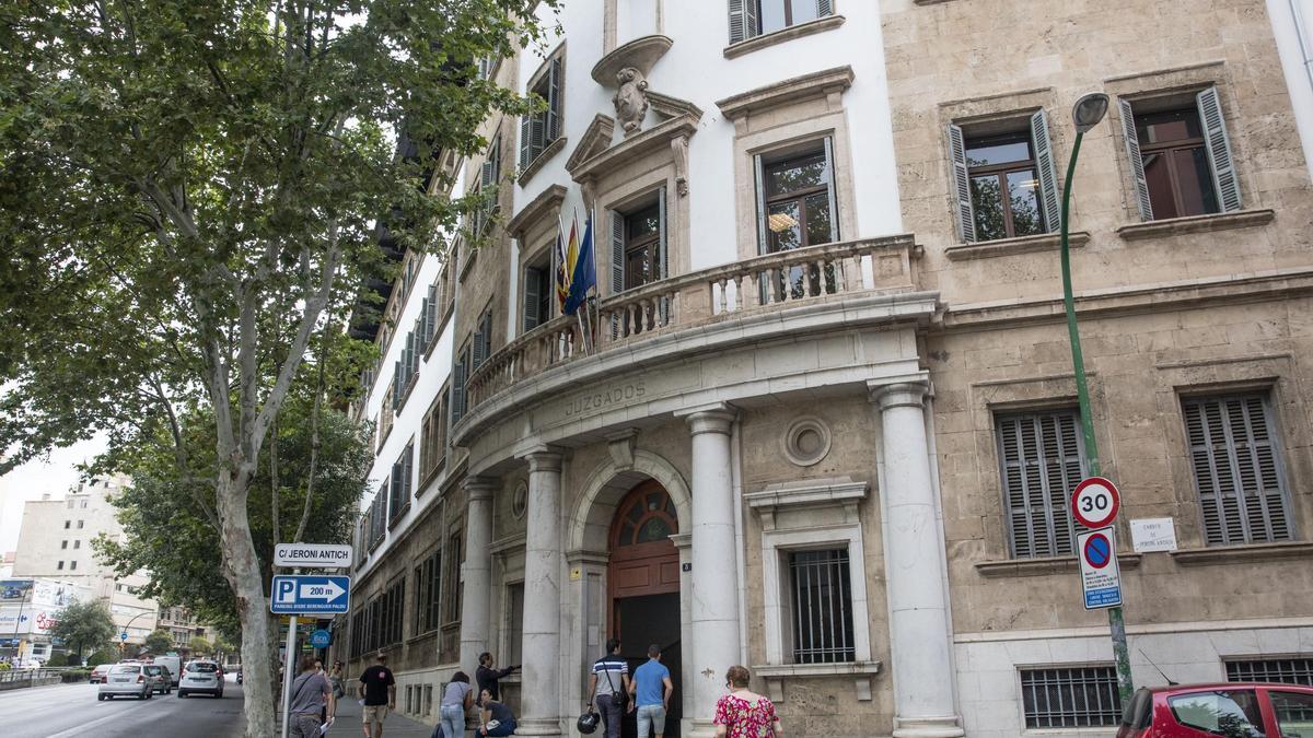 Sede judicial de Vía Alemania, en Palma.