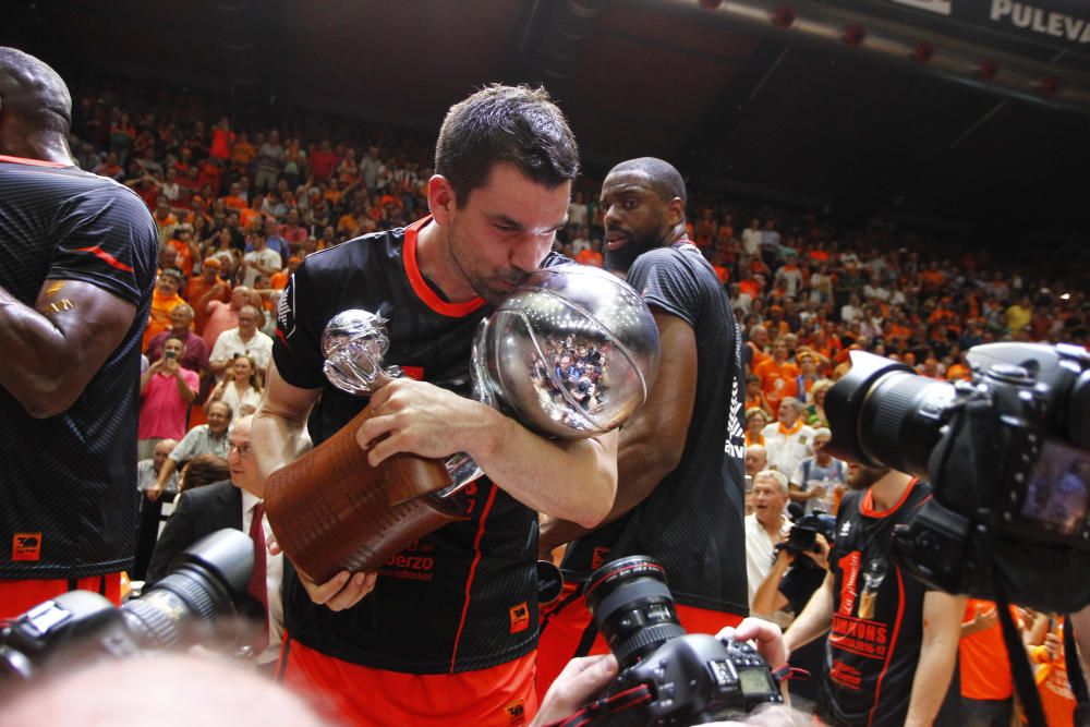 Así ha sido la celebración del Valencia Basket