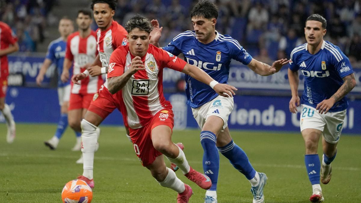 El Oviedo logró superar al Almería en las semifinales del play-off
