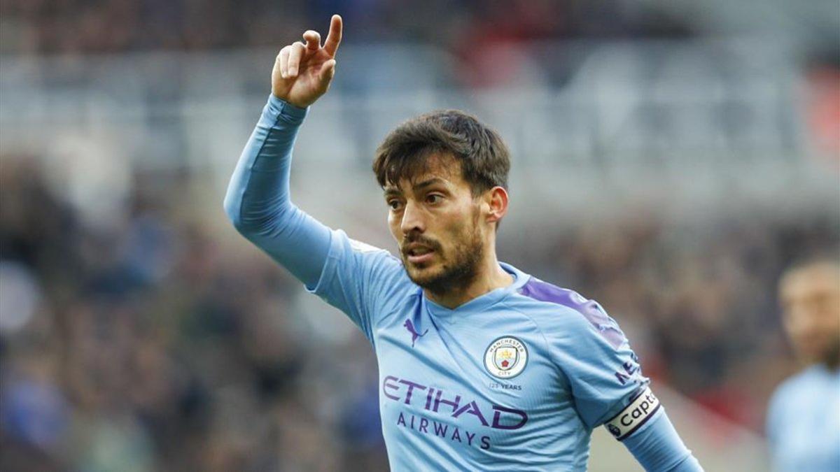 David Silva está disputando su última temporada en el Manchester City