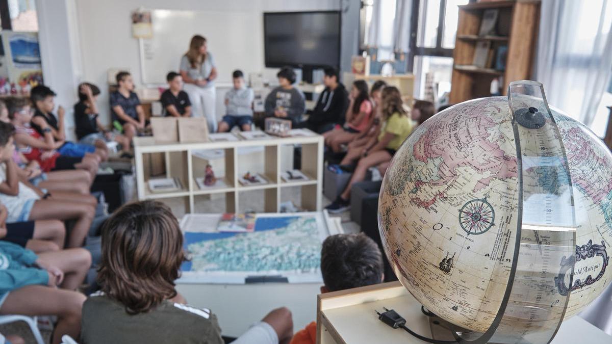 Alumnos de 6º de Primaria en un centro