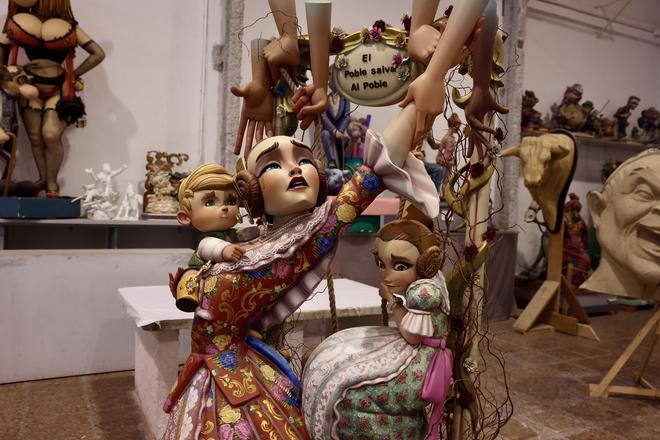 El Museo del Gremio recibe cuatro "ninots indultats"
