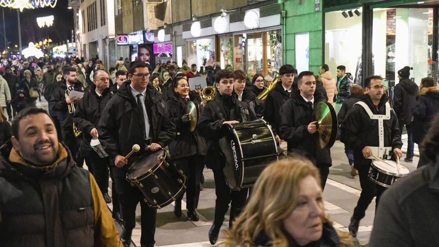 Un pasacalles de la Banda de Música por Zamora en la edición del pasado año. |  | J. L. FERNÁNDEZ