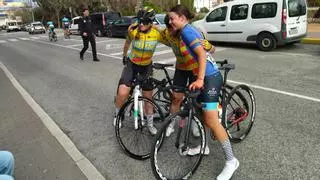 La joven ciclista de Xàbia Noa Alderete Martínez deslumbra en el histórico trofeo cadete Jesús Nazareno