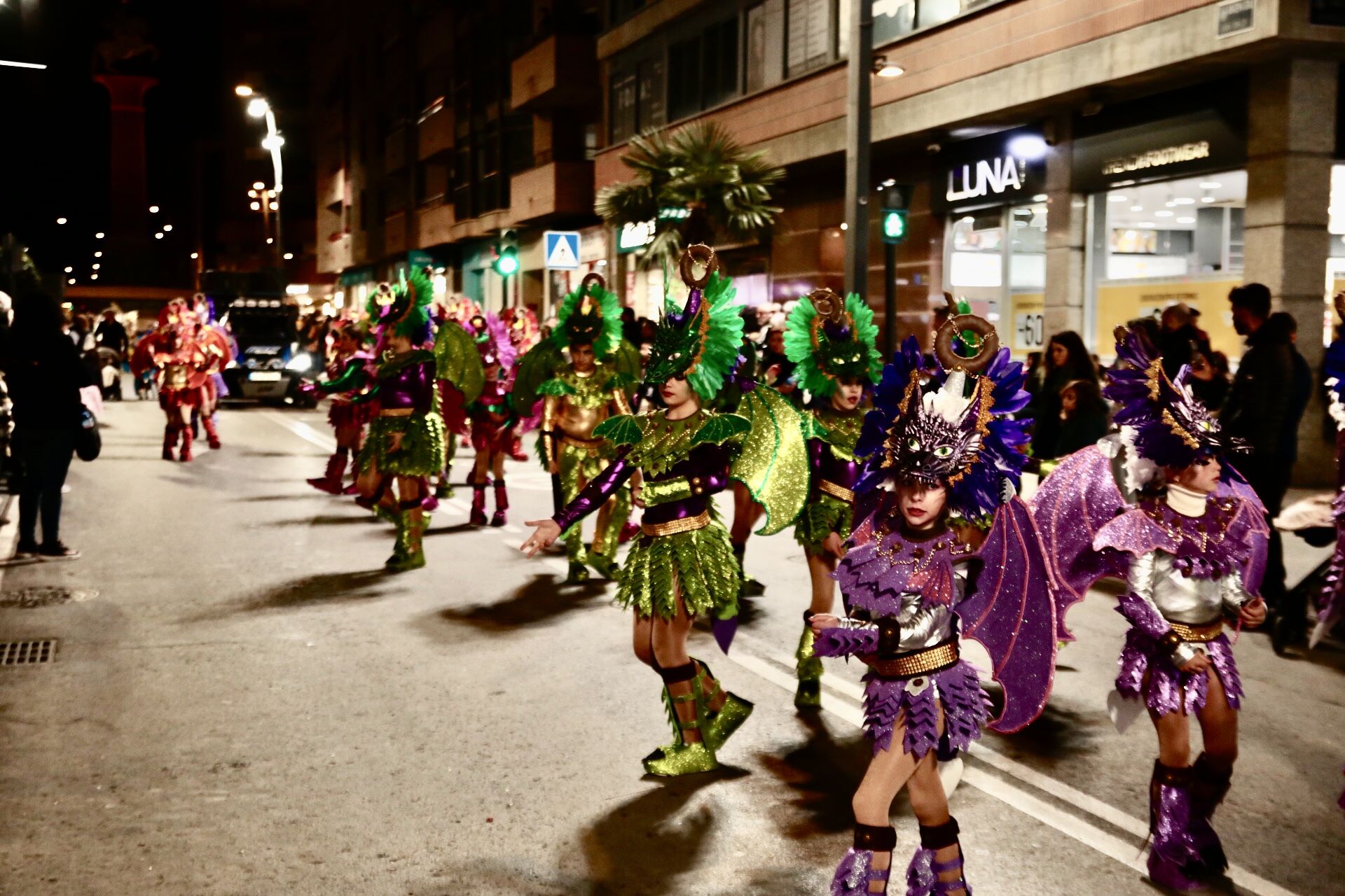 Miles de personas disfrutan del Carnaval en las calles de Lorca