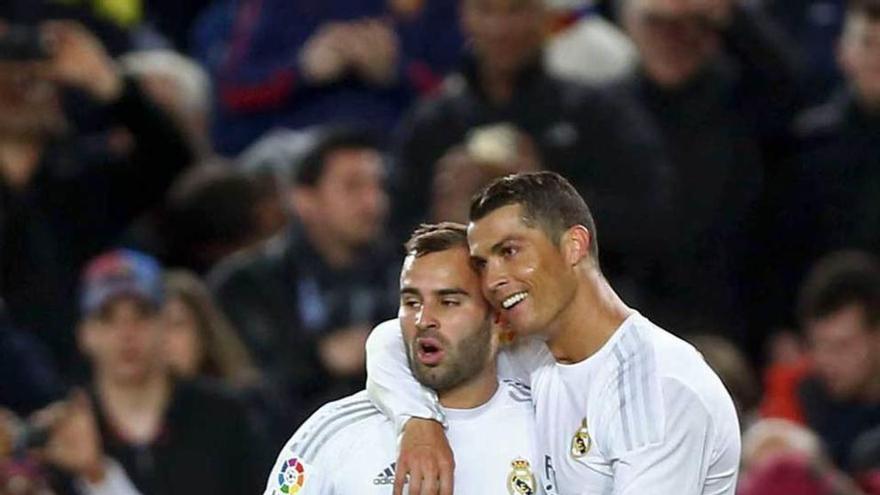 Jesé y Cristiano Ronaldo.