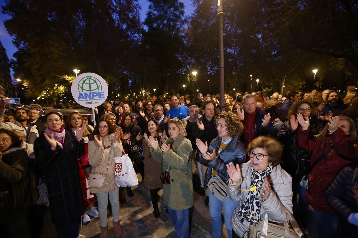 Concentración de los sindicatos en Córdoba por la crisis de Muface