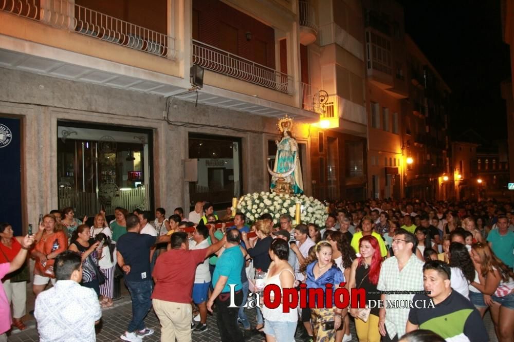 Procesión de la Virgen del Cisne en Lorca