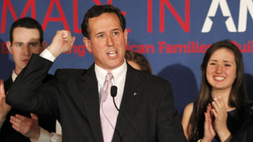 El ex senador Rick Santorum.