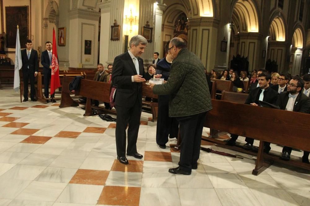 Los plateros distinguen al Ayuntamiento de Murcia