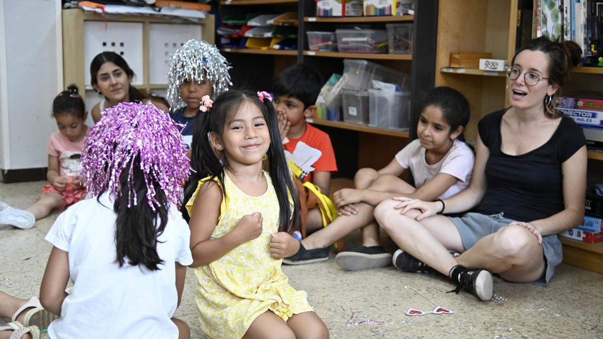 Actividades de verano con menores.