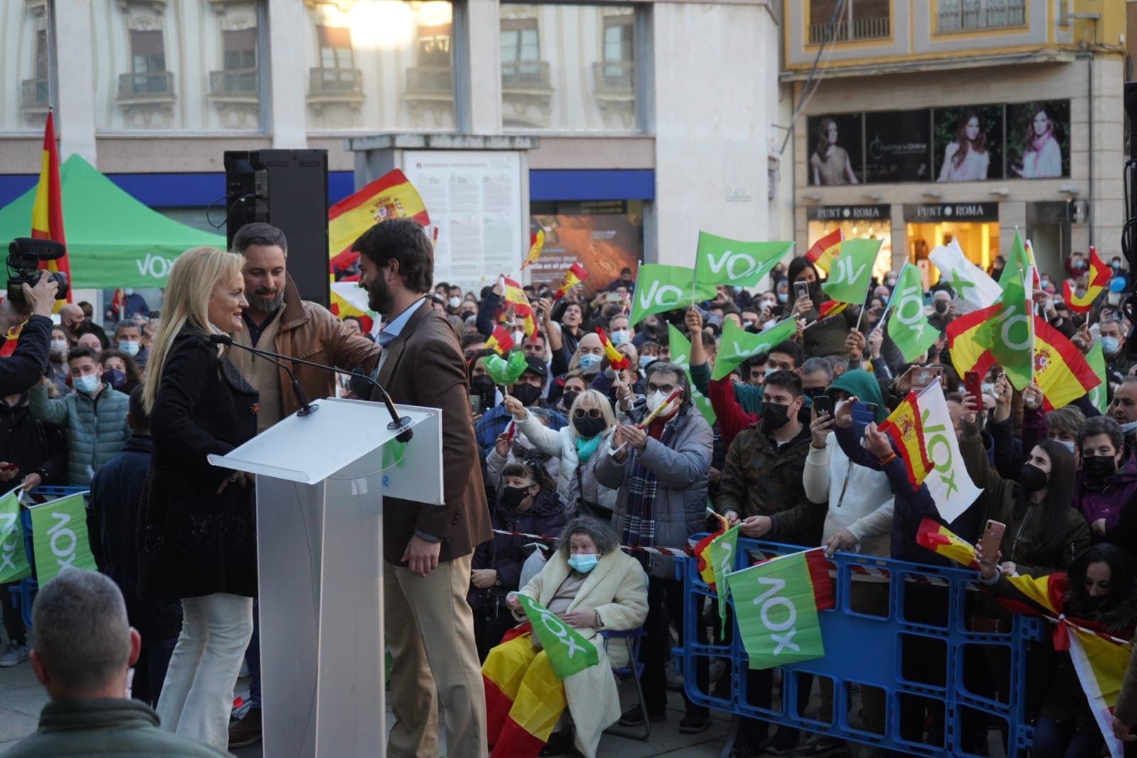 GALERÍA | Las imágenes del acto de VOX en Zamora con Santiago Abascal