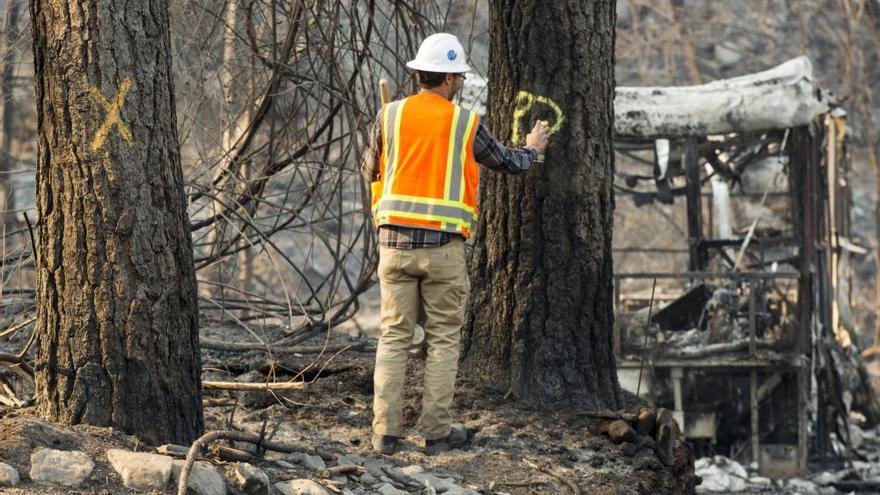 El incendio de California, el más letal de la historia del Estado