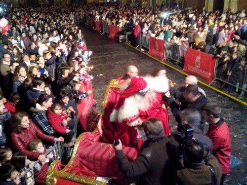 Papa Noel llega a Murcia