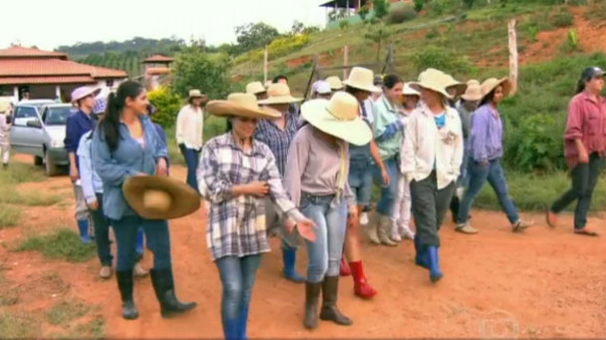 Comunidad de mujeres en Noiva do Cordeiro.