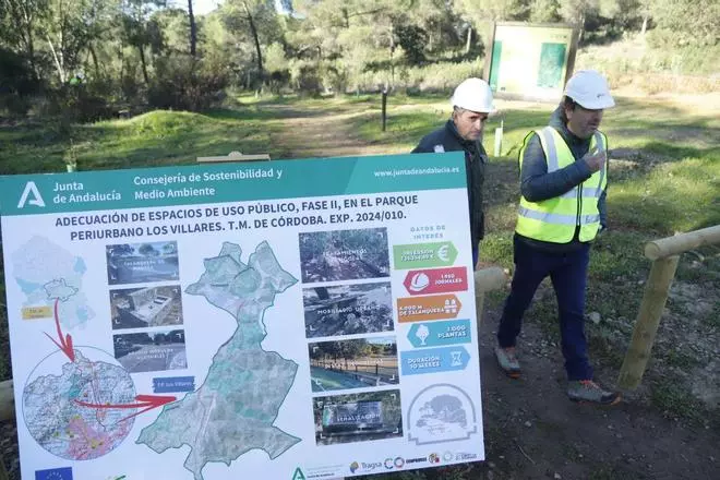 Obras de adecuación de Los Villares