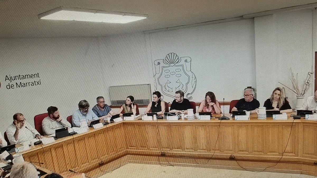 Un momento del pleno.