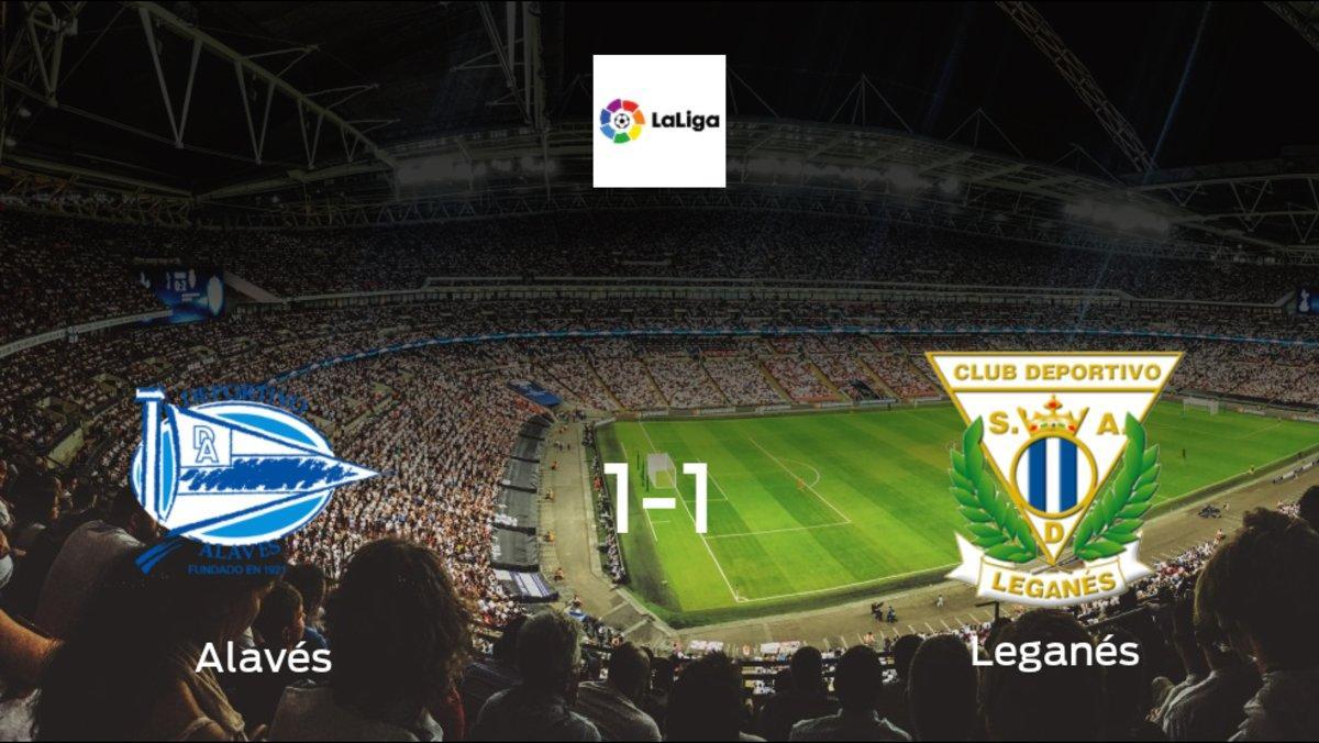 Alavés drop points against Leganés1-1 at Estadio de Mendizorroza