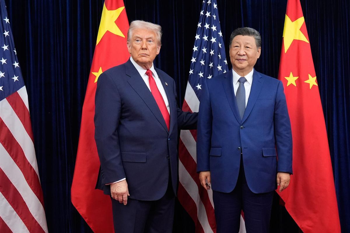 Donald Trump y Xi Jinping, durante su encuentro en Busan, Corea del Sur, el pasado 30 de octubre.
