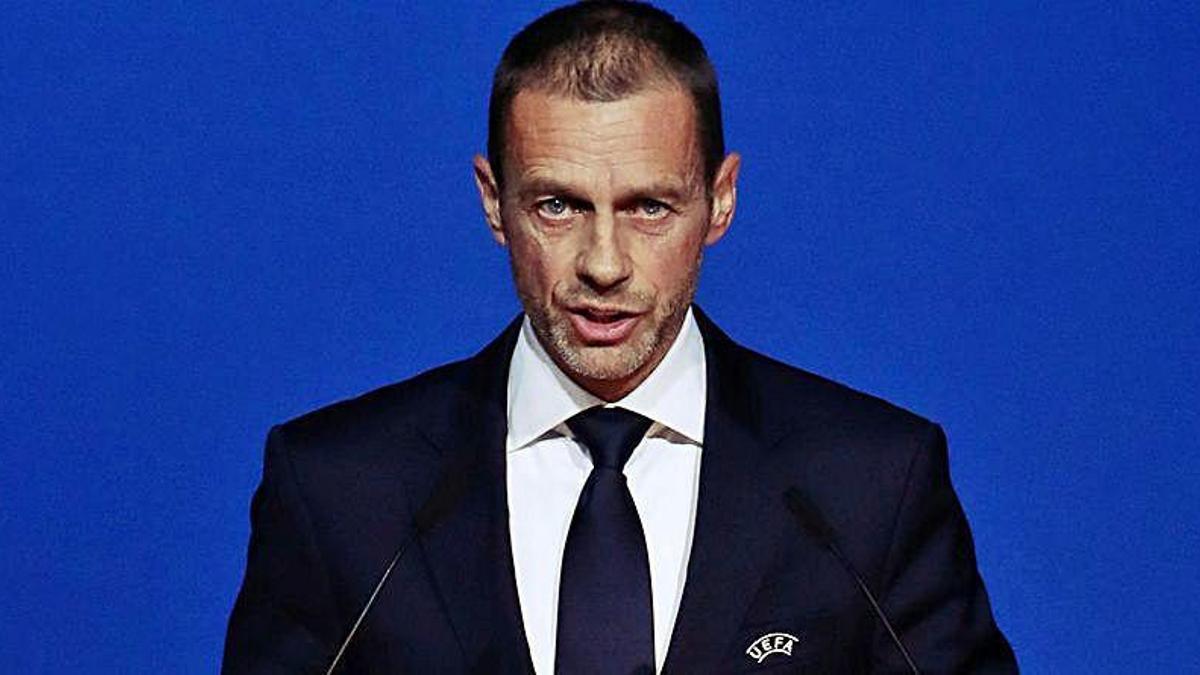 Aleksander Ceferin, presidente de la UEFA