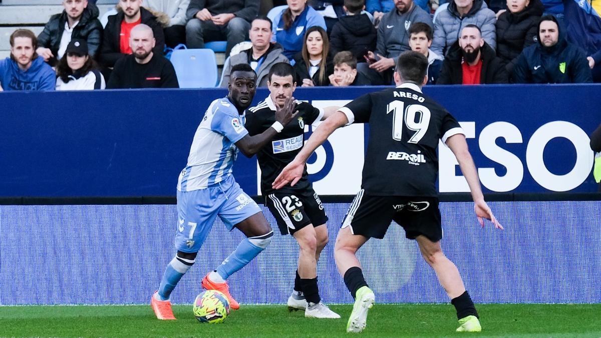 Lago Junior ha destacado en su estreno con el Málaga CF.