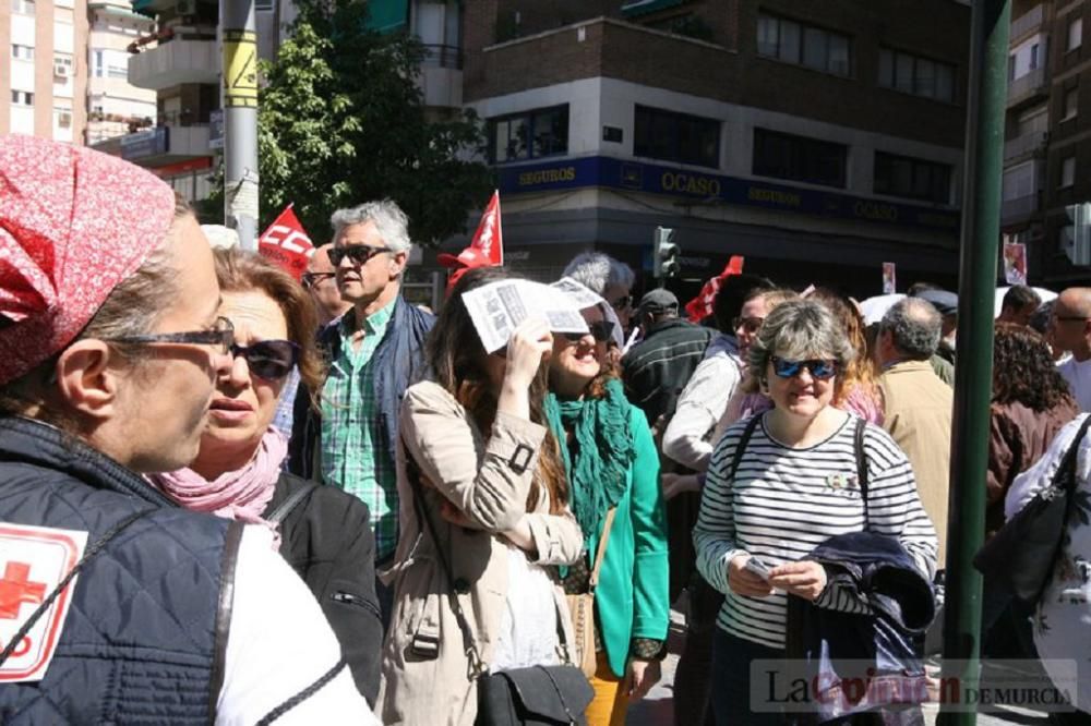 Manifestación del 1 de mayo en Murcia