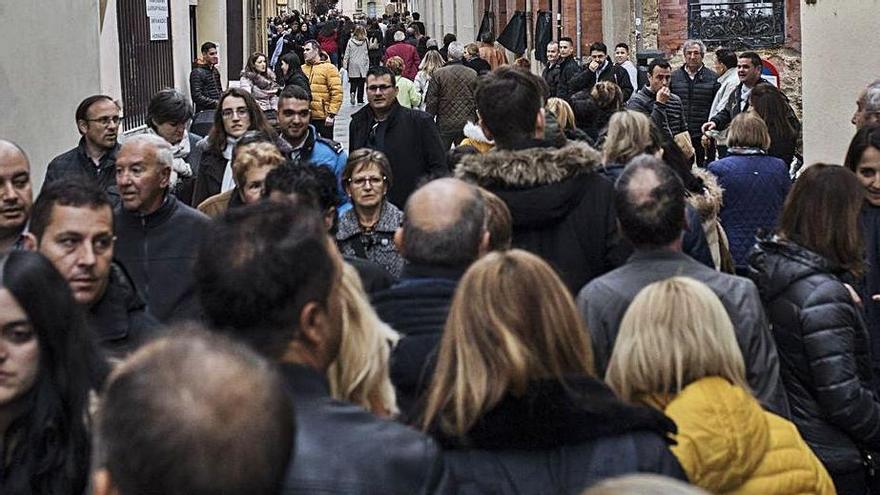 El casco antiguo, durante la Semana Santa 2019. | Emilio Fraile