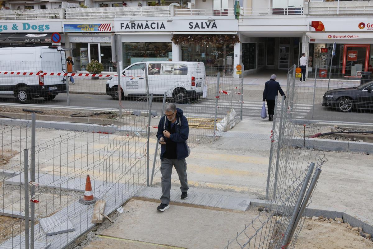 Santa Ponça macht sich schick für die Saison: So sieht es an den Baustellen im Urlaubsort derzeit aus