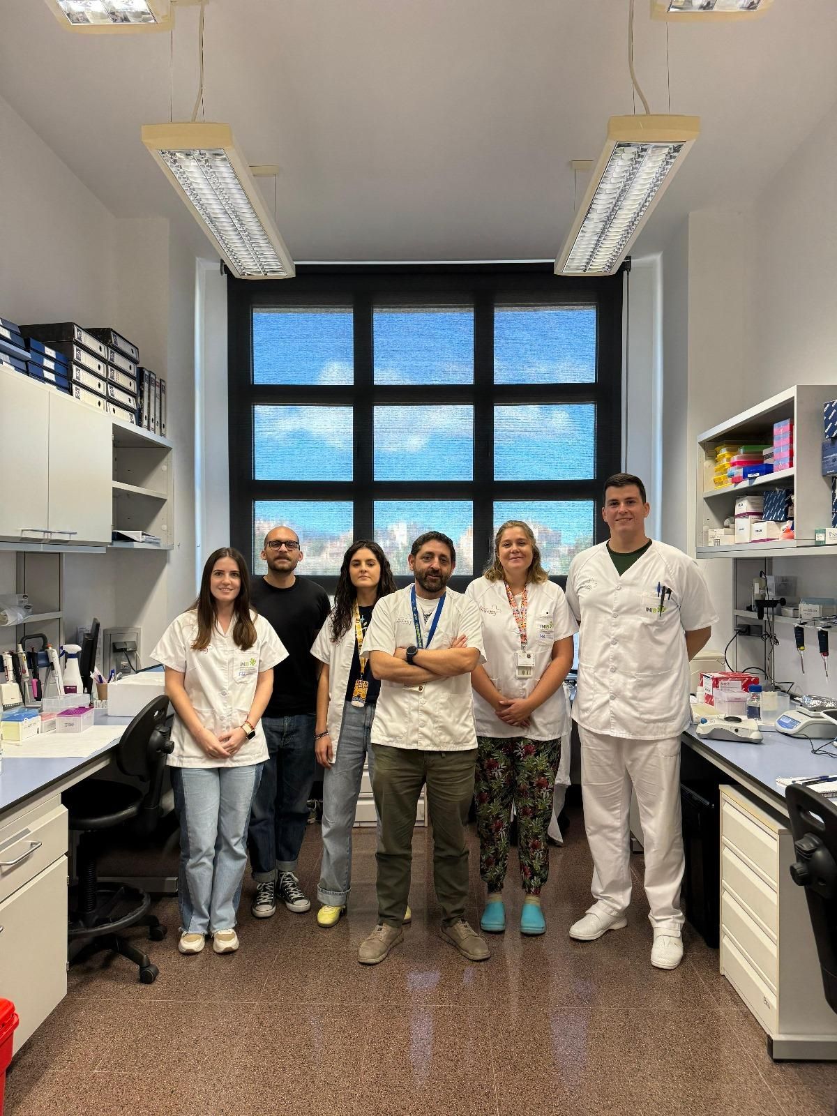 Equipo del Instituto Murciano de Investigación Biosanitaria (IMIB-Pascual Parrilla) que participa en el proyecto.