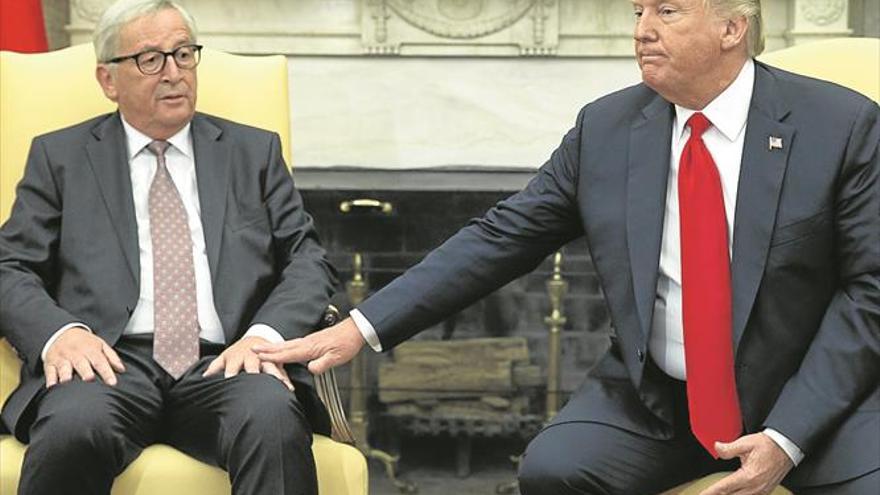 Reunión de Trump y Juncker para abordar las tensiones comerciales