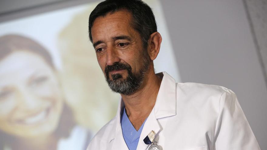 El doctor Pedro Cavadas, en Manises el año pasado.