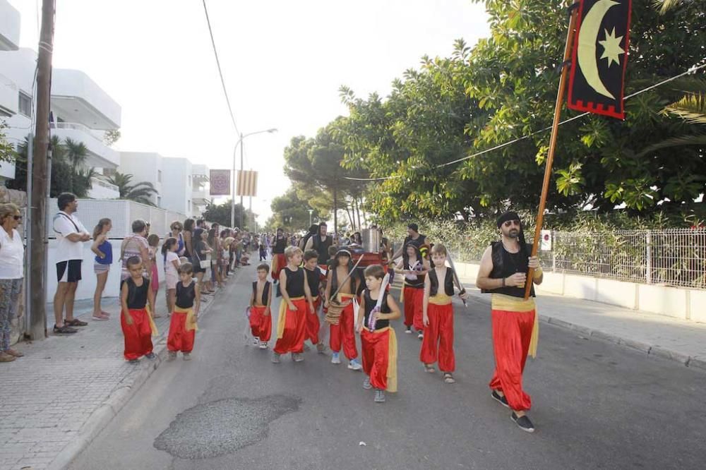 Fiesta de moros y cristianos en Santa Ponça