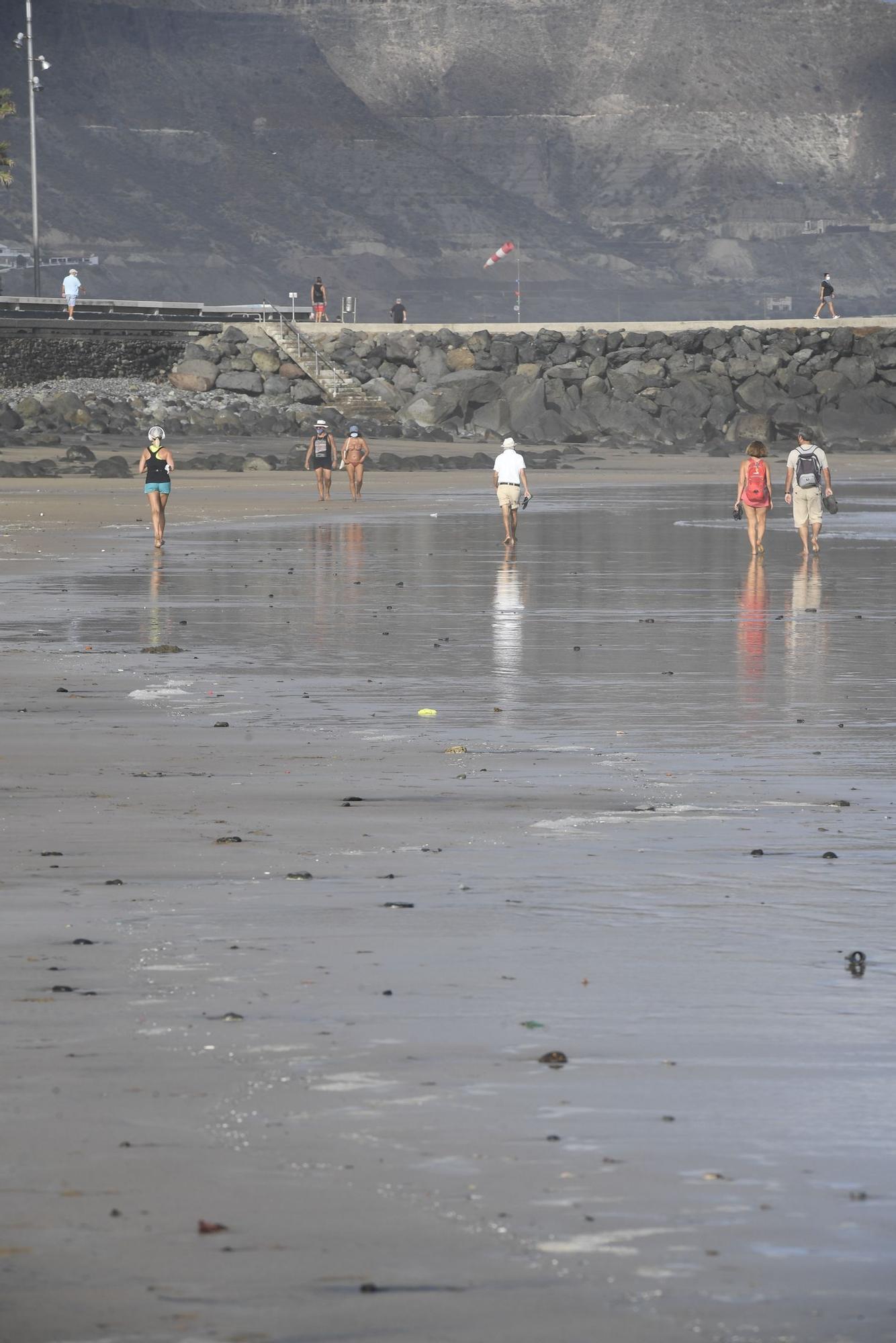 Microplásticos en Las Canteras