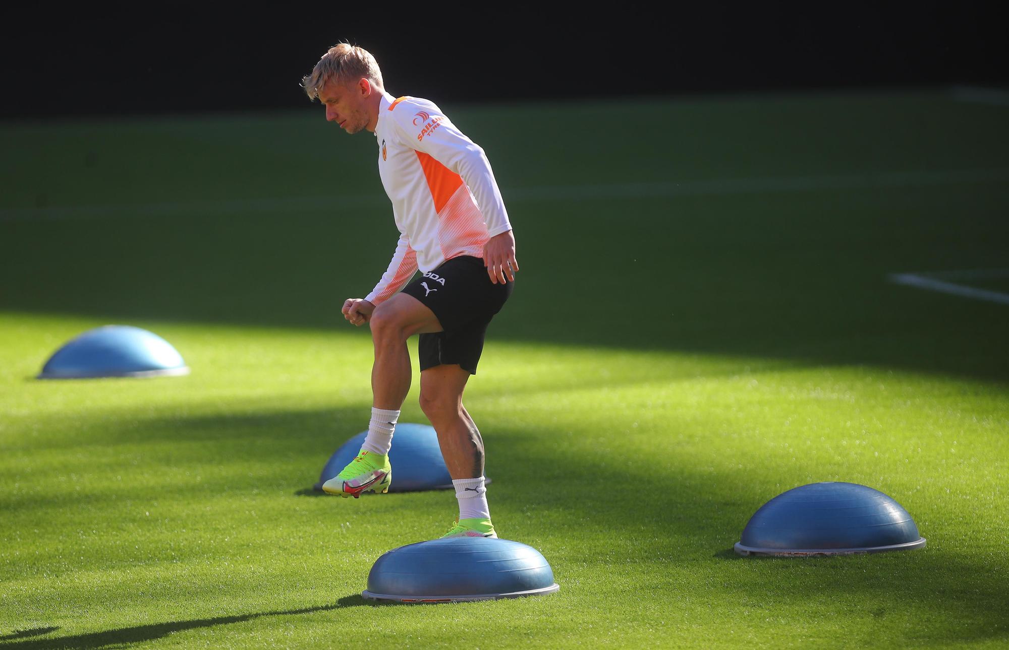 Así ha sido el entrenamiento del Valencia de hoy