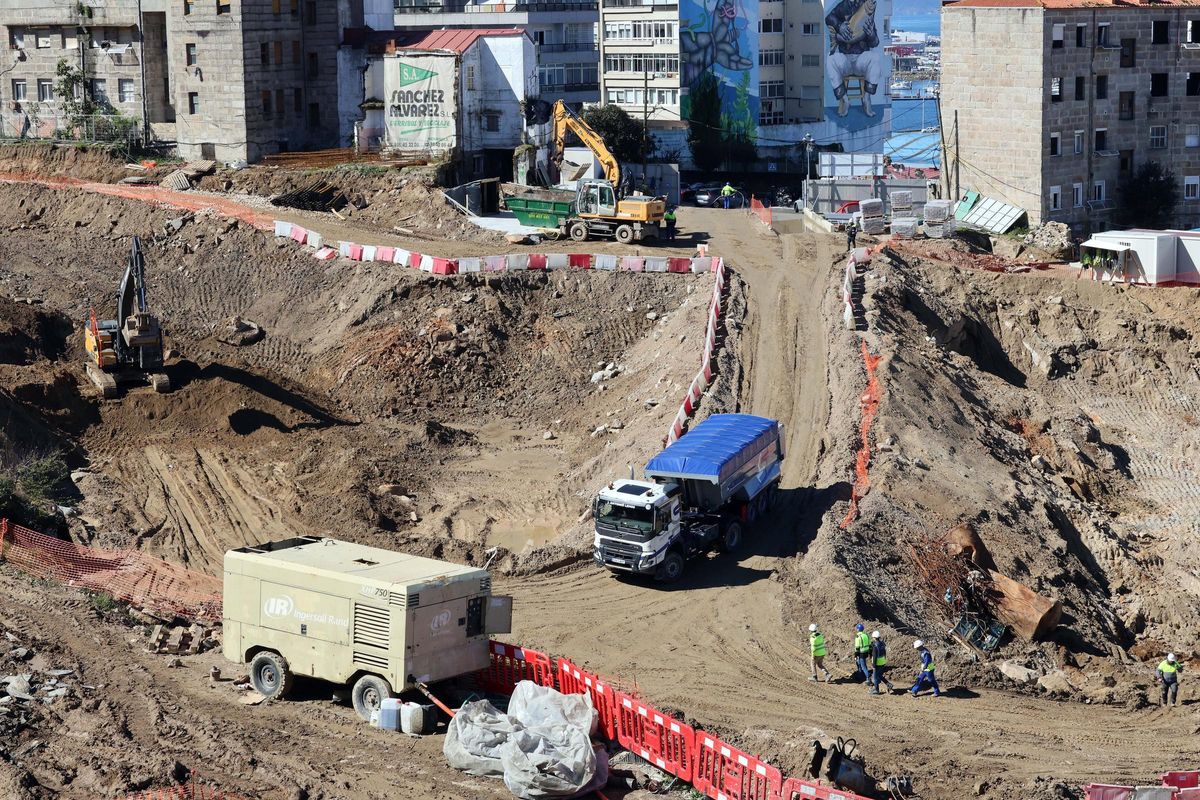 Estado actual de las obras en el Barrio del Cura