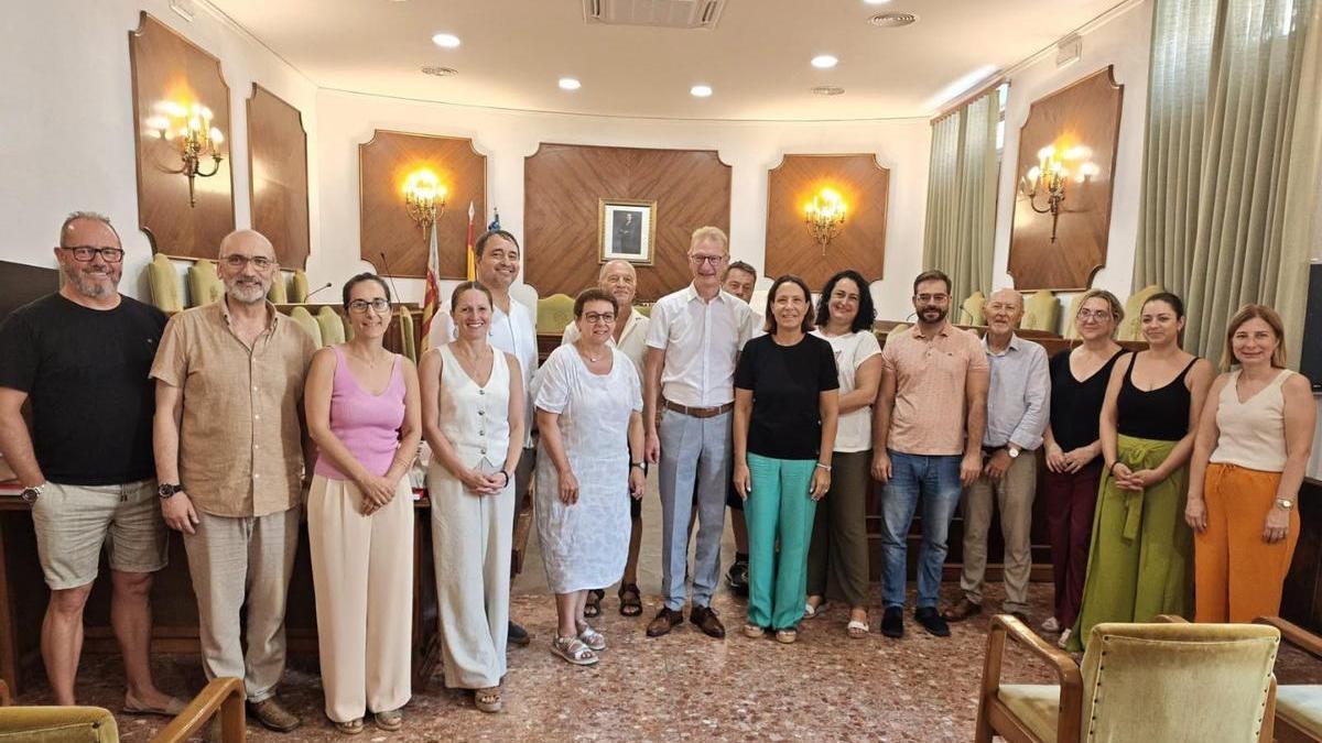 Recepción a la delegación alemana.