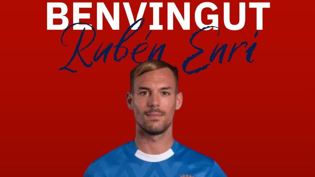 Rubén Enri, nuevo ariete del Olot